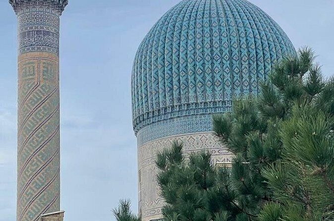 Ancient and Modern tour in Samarkand with Transport - Bibi-Khanym Mosque and Hazrat Khizr: Two Stops, One Architectural Conversation