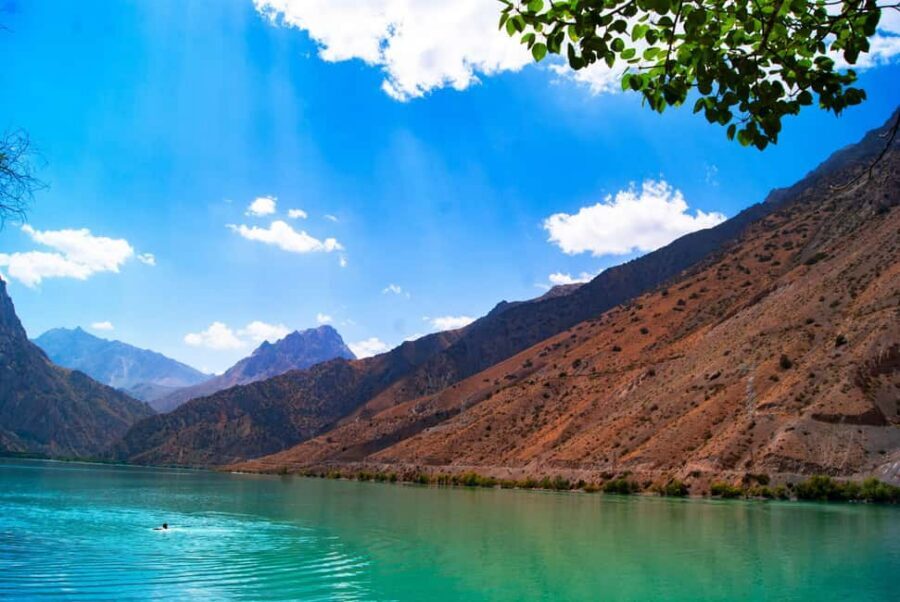 From Samarkand: Day tour to the Tajiksitan Alexander lake. - Lunch by the water: packed picnic or café stop