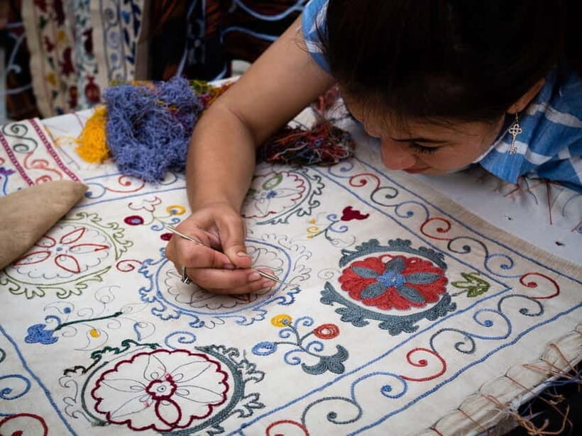 Legends and Crafts: Suzani Masterclass & Cultural Immersion - The jewelry and metalwork section: protection, luck, and design
