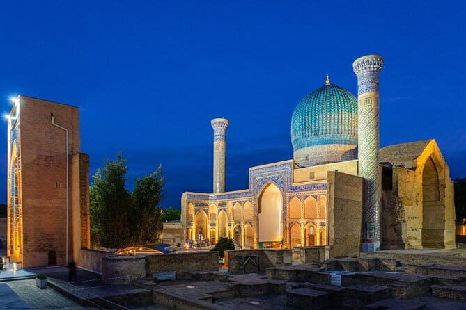 Samarkand Ancient Silk Road City Tour w/ Pickup & Lunch Option - Gur Emir Mausoleum: Timur’s Final Resting Place