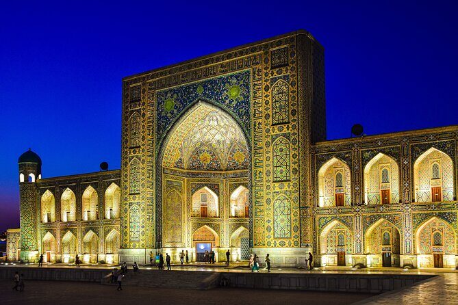 Samarkand: Historical Monuments Group Walking Tour - Stop 2: Registan Square and the Ulugbek, Sherdor, Tallyakari Madrassas